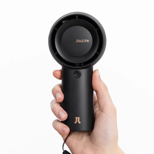 Turbo Fan-Sized Portable Fan & 18H Runtime 6000Mah USB Rechargeable Fan with 5 Wind Modes for All Occasions