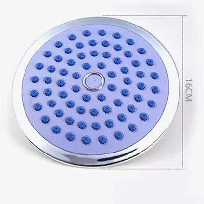 Bathroom Shower Head Handheld Water Saving Pressure Rain Arm Rround Shower Head ABS Faucet Universal Bathroom Fixtures