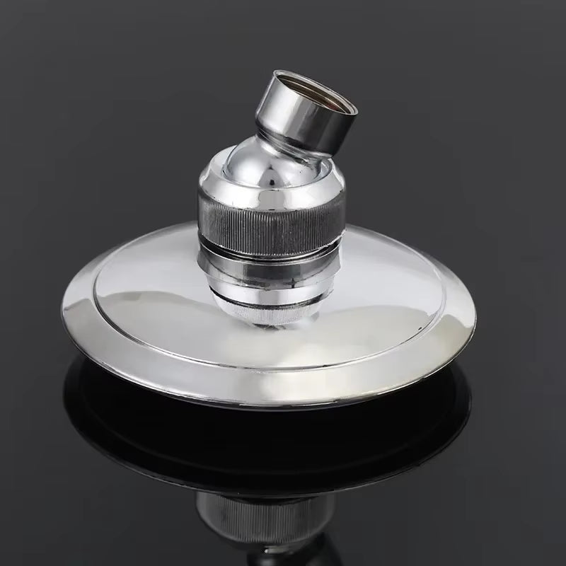 Bathroom Shower Head Handheld Water Saving Pressure Rain Arm Rround Shower Head ABS Faucet Universal Bathroom Fixtures