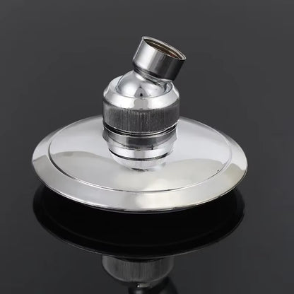 Bathroom Shower Head Handheld Water Saving Pressure Rain Arm Rround Shower Head ABS Faucet Universal Bathroom Fixtures