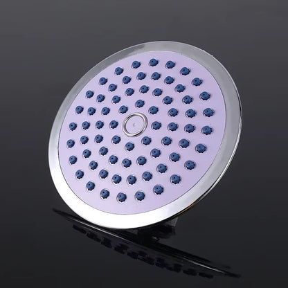 Bathroom Shower Head Handheld Water Saving Pressure Rain Arm Rround Shower Head ABS Faucet Universal Bathroom Fixtures