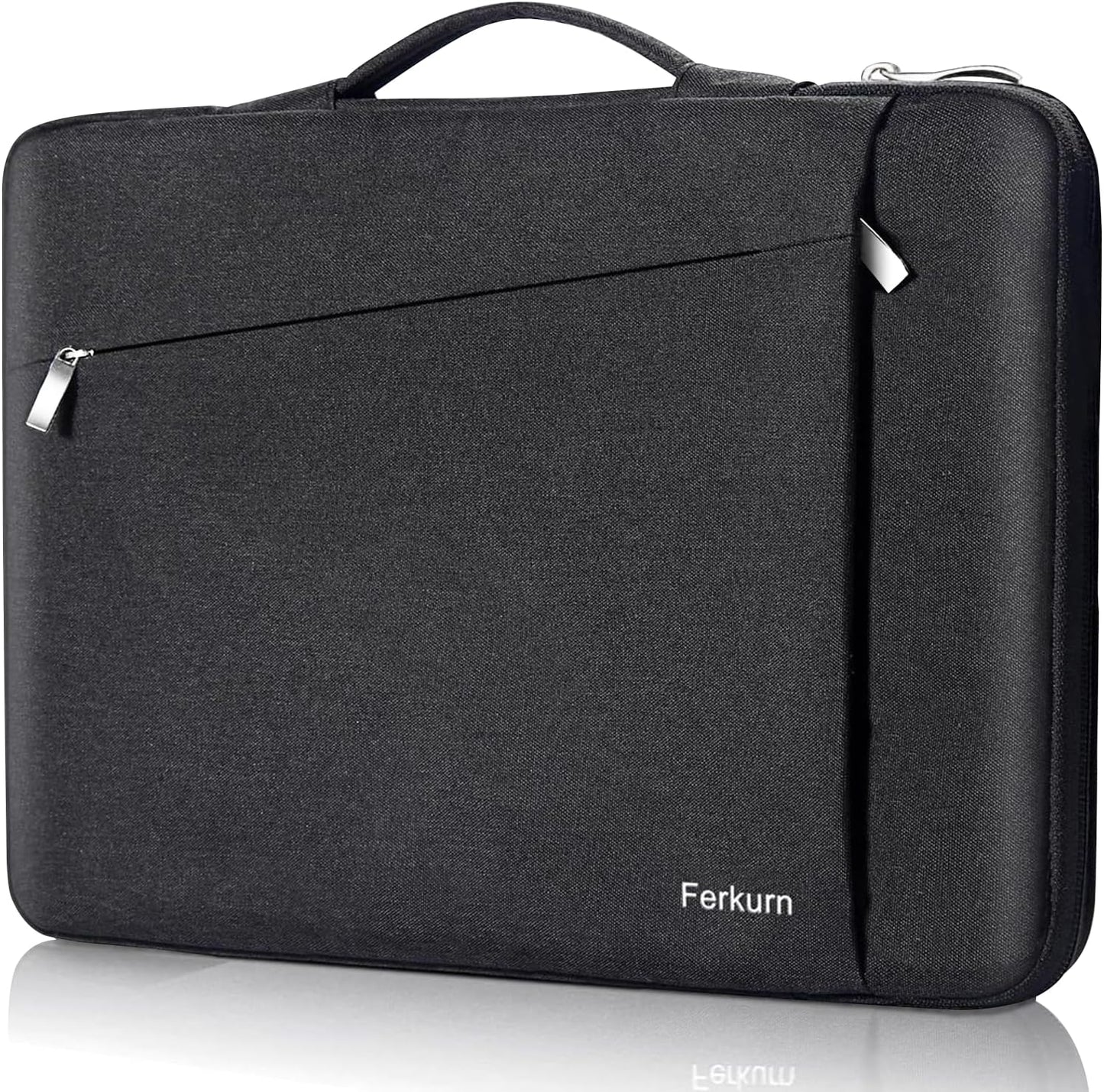 Laptop Case Sleeve for Men Women Chromebook Case Compatible with Macbook Air/Pro Lenovo Surface HP Dell ASUS Acer, 14 Inch, Black