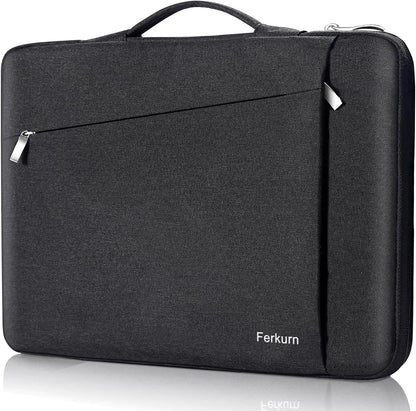 Laptop Case Sleeve for Men Women Chromebook Case Compatible with Macbook Air/Pro Lenovo Surface HP Dell ASUS Acer, 14 Inch, Black