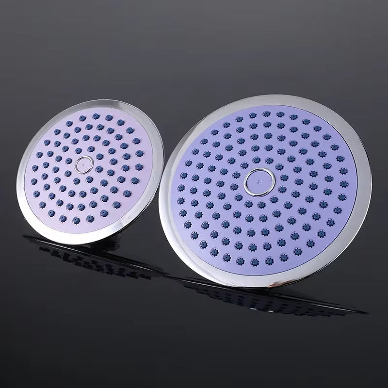 Bathroom Shower Head Handheld Water Saving Pressure Rain Arm Rround Shower Head ABS Faucet Universal Bathroom Fixtures